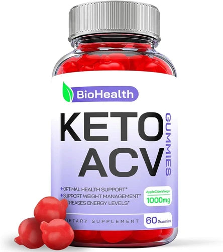 Biohealth Keto Gummies - Biohealth ACV Gummys For Weight Loss ORIGINAL - 1 Pack