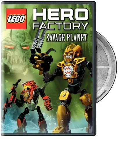 LEGO Hero Factory Savage Planet DVD