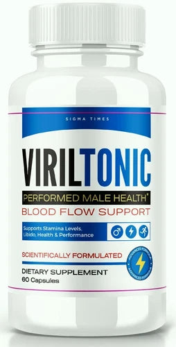 VirilTonic for Men, VirilTonic blood flow Support Capsules 60ct