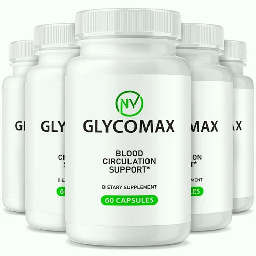 (5 Pack) Glycomax Blood Support Capsules for Healthy levels and Circulation