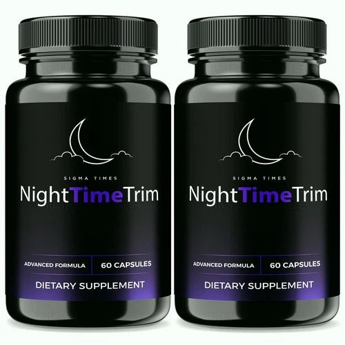 (2 Pack) NightTime Trim Capsules - Premium Formula for Advanced Weight Loss