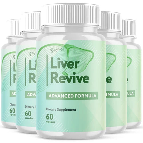 (5 Pack) Liver Revive Advance Max Support for Healthy Liver Function 300 Capsule