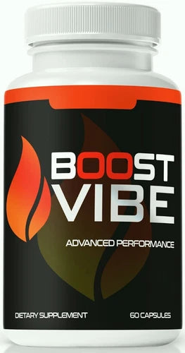 Boost Vibe ed Pills for Men, Male Health Pills to Boost Stamina & Energy 60ct