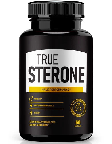 True Sterone Male Health Pills to Boost T-Levels and Performance 60ct