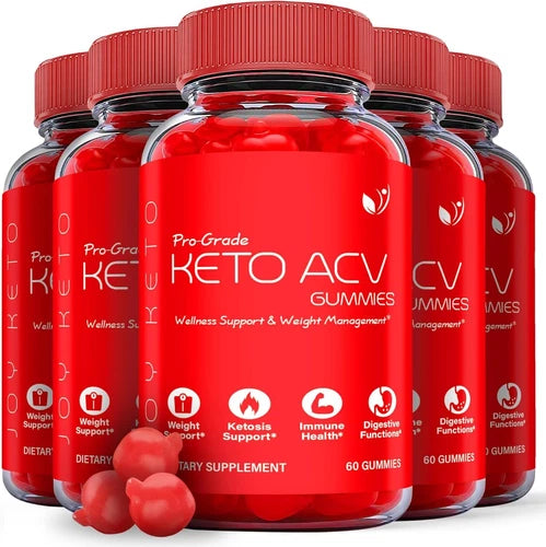Joy Keto Gummies - Joy Keto ACV Gummys For Weight Loss ORIGINAL - 5 Pack