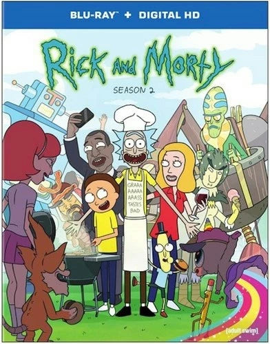 Rick and Morty Season 2 Blu-ray