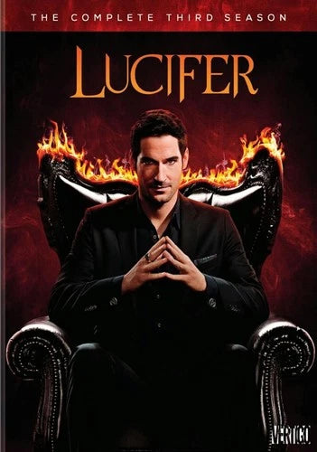 Lucifer The Complete Third Season DVD Tom Ellis