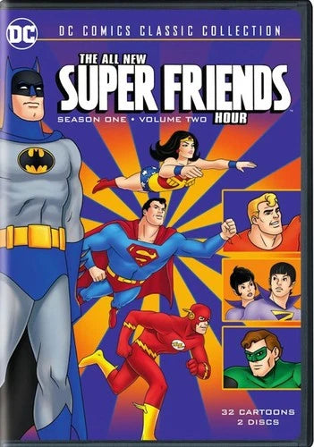 All Super Friends Hour Season 1 - Vol. 2 DVD Danny Dark