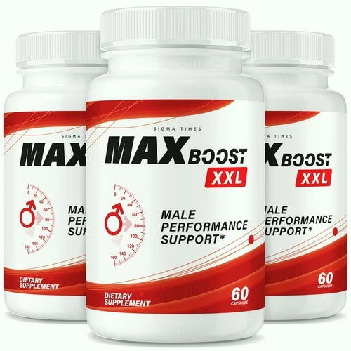 (3 Pack) Max Boost XXL Capsules, MaxBoost XXL for Men to Support Male Health