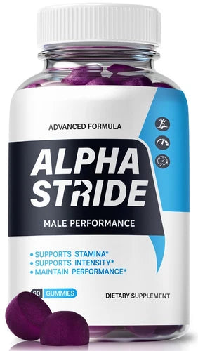 Alpha Stride ME Gummies for Men, Supports Male Energy and Stamina 60ct