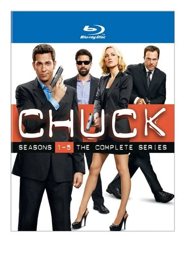 Chuck The Complete Seasons 1-5 Blu-ray Zachary Levi
