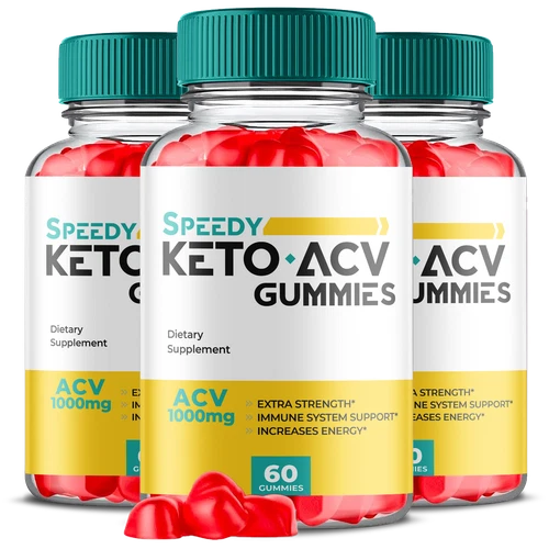 (3 Pack) Speedy Keto ACV Gummies, Speedy Keto Weight Loss (180 Gummies)