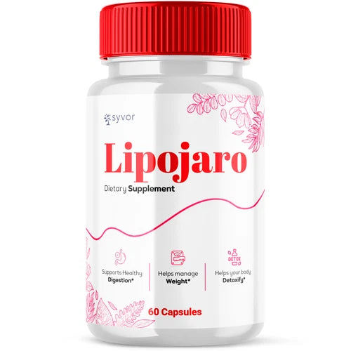Lipojaro Advanced Formula Supplement to Support Digestion & Fitness 60 Capsules