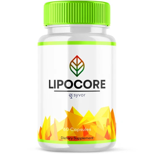 Lipocore Advanced Formula Natural Fitness Support Vitamin Supplement 60 Capsule