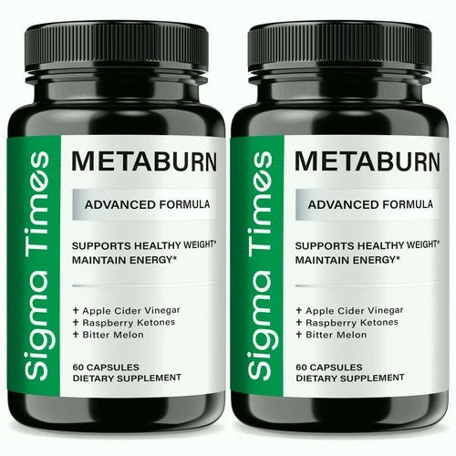 (2 Pack) MetaBurn Weight Loss - Meta Burn Metabolism and Detox Supplement