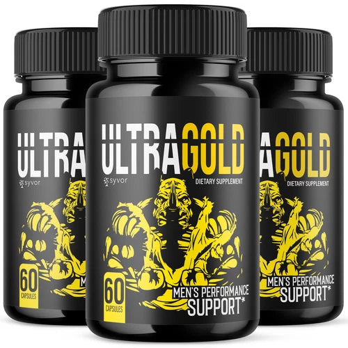 (3 Pack) Ultra Gold for Men Advanced Max Formula Vitamin Supplement 180 Capsules