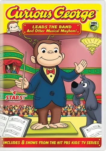 Curious George Leads the Band and Other Musical Mayhem! DVD Jeff Bennett