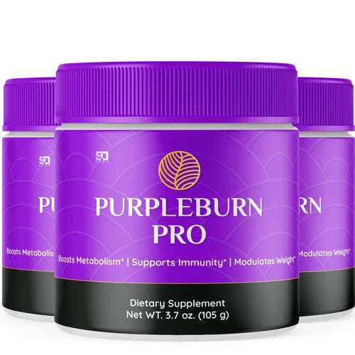 (3 Pack) Purbleburn Pro Keto Powder, Purple Burn Weight Loss Powder (8.25oz)