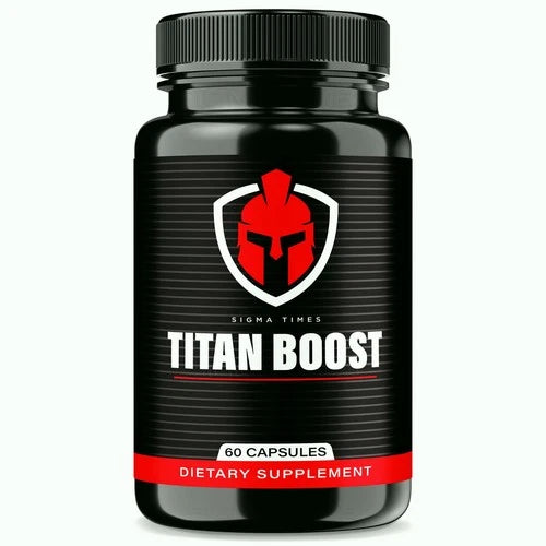 Titan Boost For Men, Titan Boost Pills, TitanBoost Male Performance Big D - 60ct