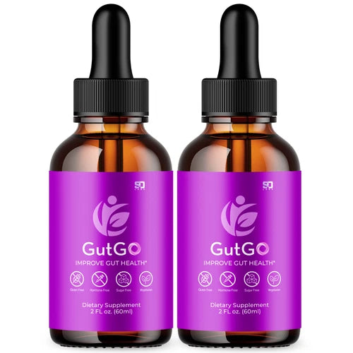 Gut Go Health Supplement - Support for Optimal Digestive Health (2 Pack)