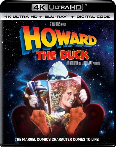 Howard the Duck 4K UHD Blu-ray Lea Thompson NEW