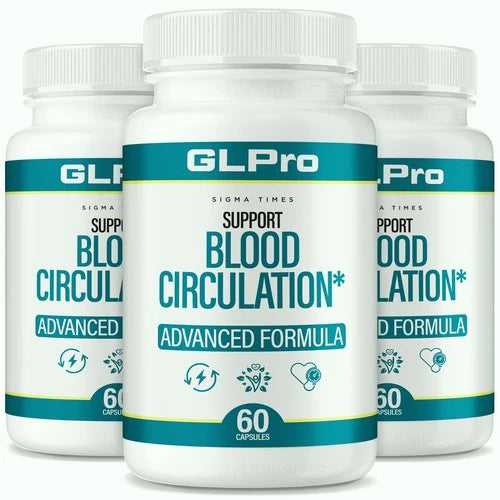 (3 Pack) GLPro Capsules, GL Pro Advanced Blood Support Supplement