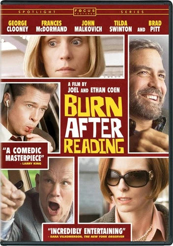 Burn After Reading DVD George Clooney