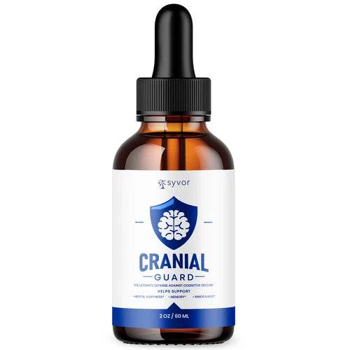 (1 Pack) Cranial Guard Advanced Supplement Drops Nootropic Brain Support 2ML
