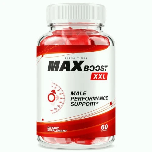 Max Boost XXL Gummies, MaxBoost XXL for Men to Support Male Health 60ct