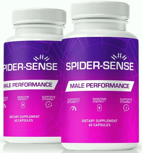 (2 Pack) Spider-Sense ed Pills for Men, SpiderSense Male Health Capsules
