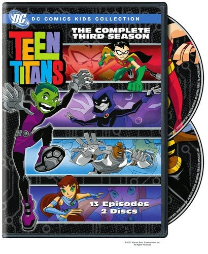 Teen Titans The Complete Third Season DVD Greg Cipes