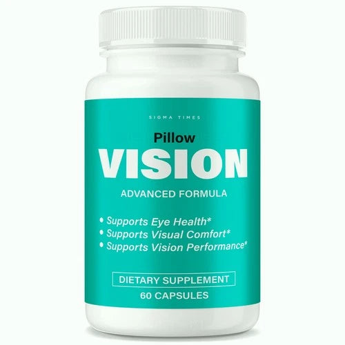 Pillow Vision Capsules – PillowVision All-Natural Support for Healthy Eyes 60ct