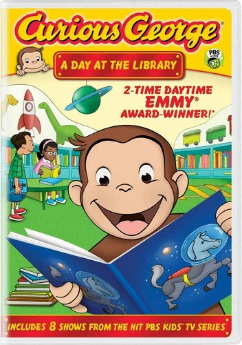 Curious George A Day at the Library DVD Jeff Bennett