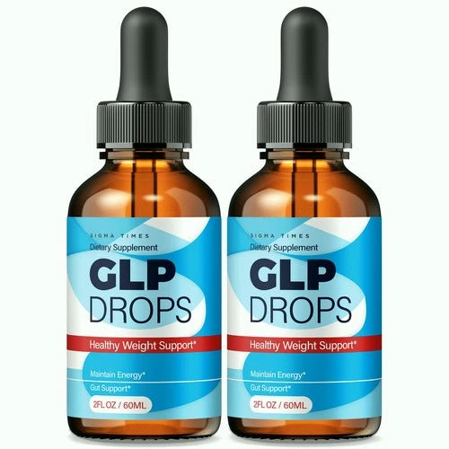 (2 Pack) GLP Drops - GLP Liquid Drops for Healthy Weight Loss