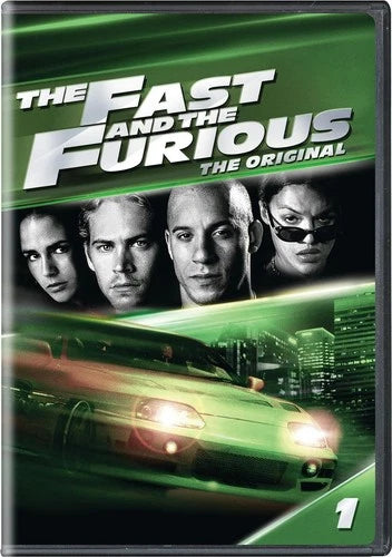 The Fast and the Furious DVD Paul Walker