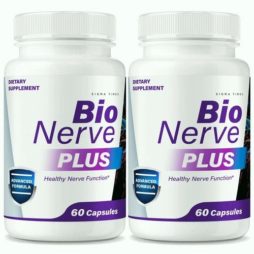(2 Pack) Bio Nerve Plus, Premium BioNerve + Nerve Support Formula