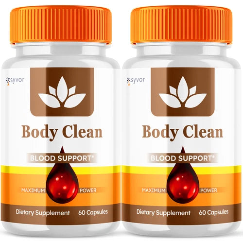 Body Clean Blood Support Maximum Strength Vitamin Natural Glyco Optimizer 120Ct