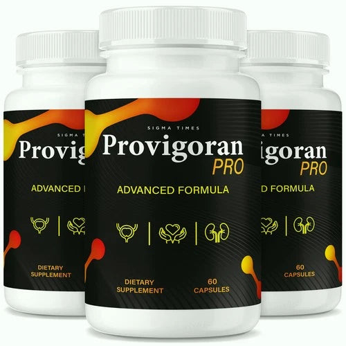 (3 Pack) Provigoran Pro for Men, Premium Prostate and Bladder Support