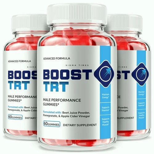 (3 Pack) Boost TRT Male Gummies, BoostTRT Performance Gummy for Men
