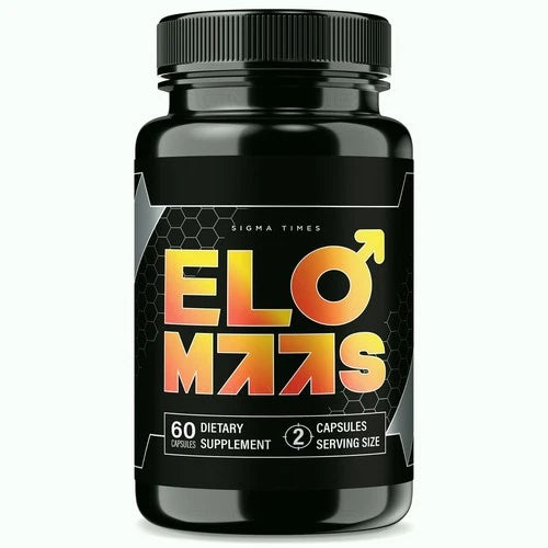 Elo Maas Capsules for Men, EloMaas Pills for Male Health and Stamina  60ct
