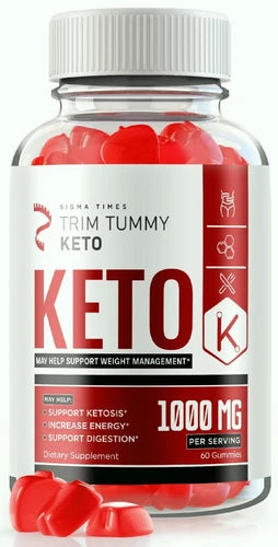 Trim Tummy Keto Gummies to Suppress Appetite and Lose Belly Fat 60ct