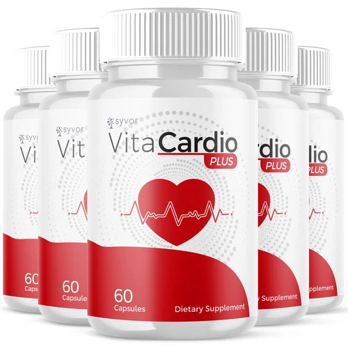 (5 Pack) VitaCardio Plus Blood Advanced Support Glycogen Supplement 300 Capsules