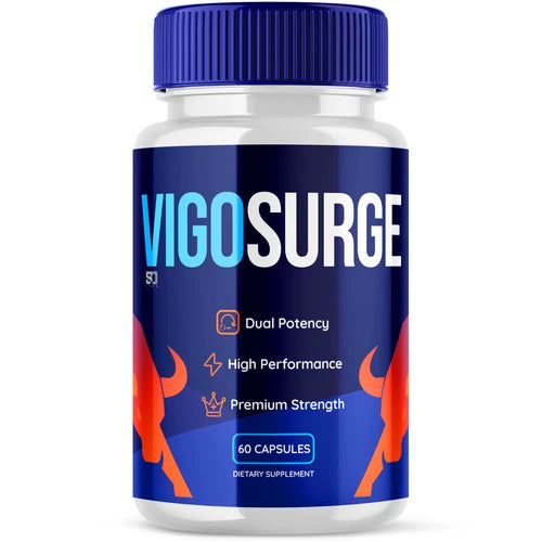 Vigosurge Male Enhancement Pills - Maximize Energy, Vitality & Stamina (1 Pack)