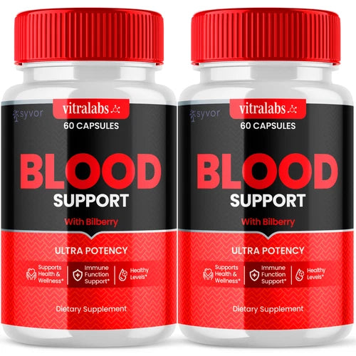 (2 Pack) Vitralabs Blood Pills, Blood Sugar Health Support Formula, 120 Capsules
