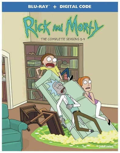 Rick and Morty Season 1-4 Blu-ray