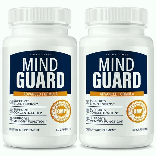 (2 Pack) Mind Guard Brain Supplement - MindGuard Cognitive Support for Memory