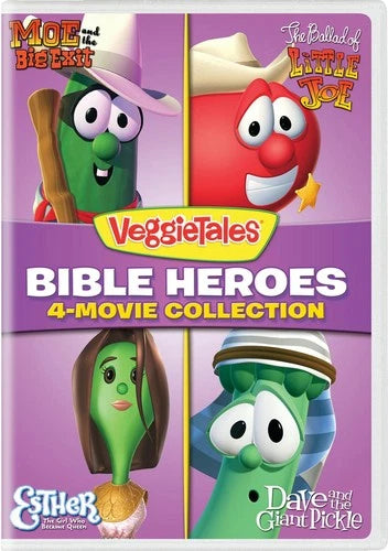 VeggieTales Bible Heroes - 4-Movie Collection DVD Pamela Thomas