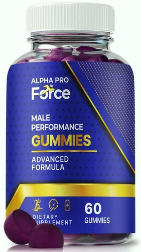 Alpha Pro Force Male Gummies, Alpha Pro Force ED Gummy 60ct