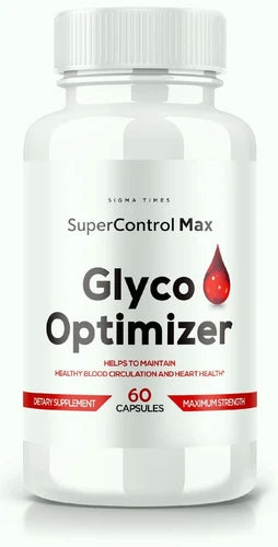 SuperControl Max Glyco Optimizer Pills, Blood Balance Support Supplement 60ct
