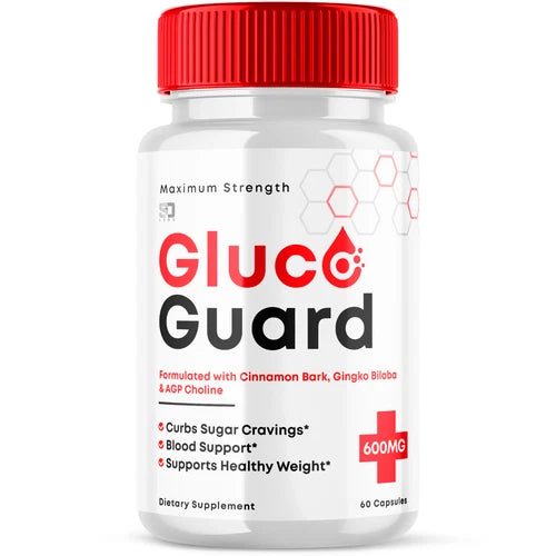 Gluco Guard Blood Support Extra Strength Blood Sugar Supplement 60 Capsules